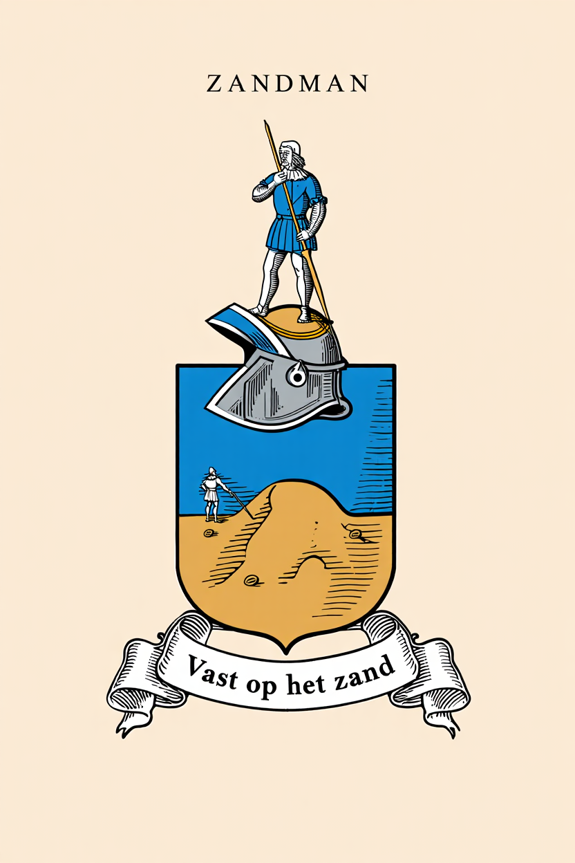 Familiewapen van de achternaam ZANDMAN