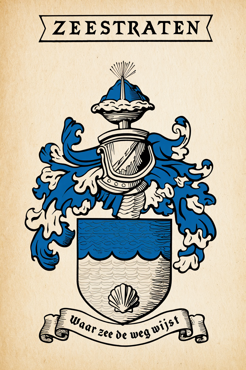 Familiewapen van de achternaam ZEESTRATEN