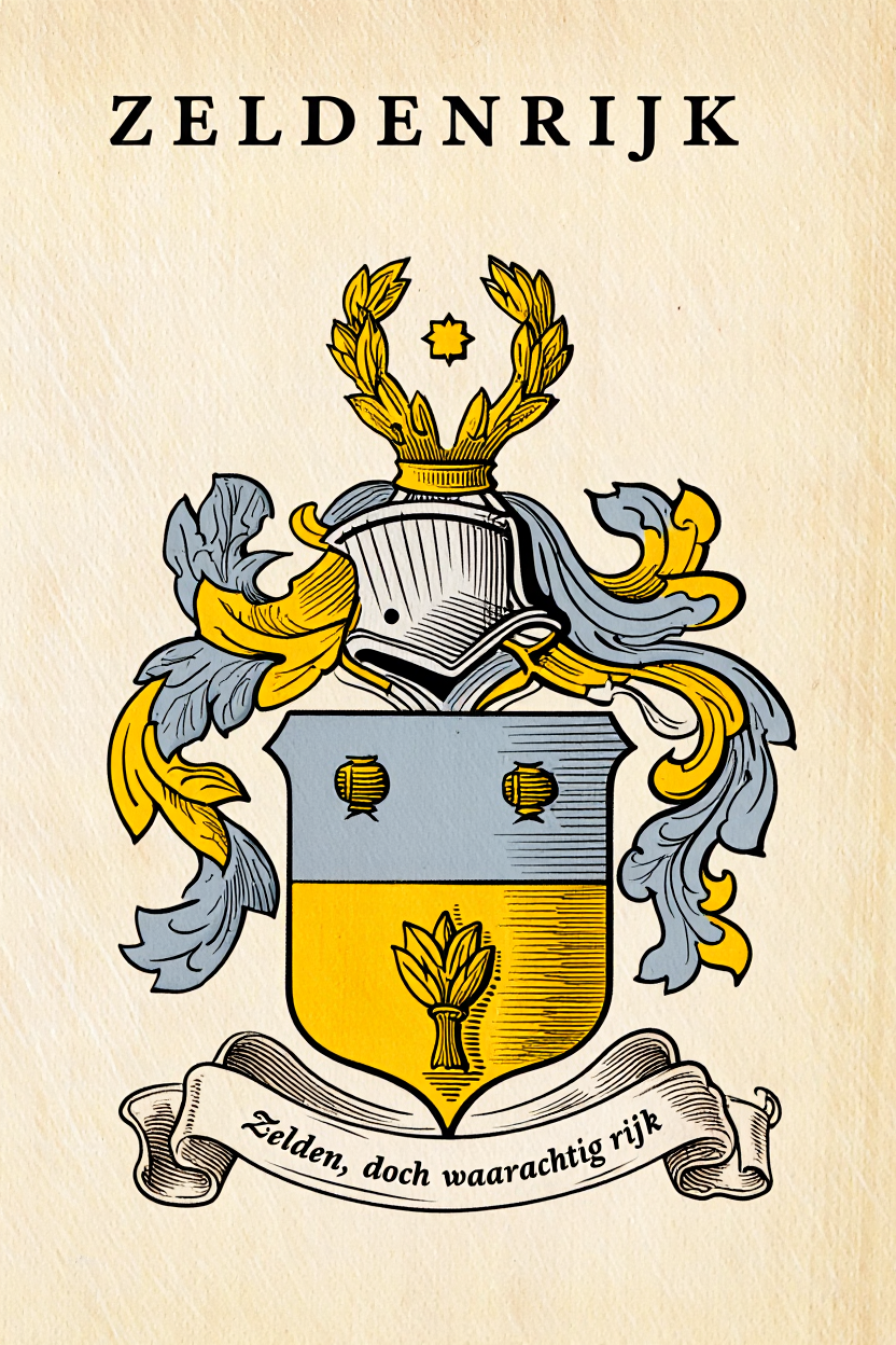 Familiewapen van de achternaam ZELDENRIJK