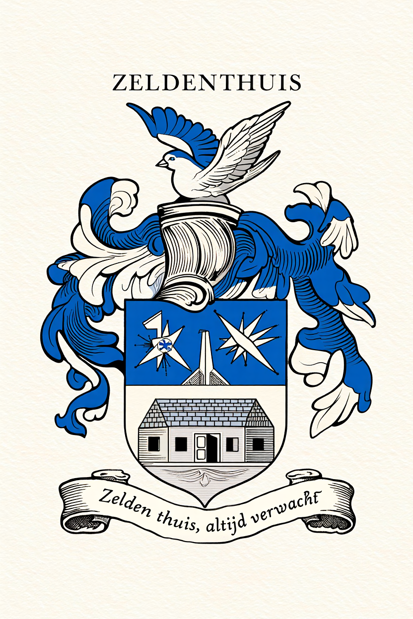 Familiewapen van de achternaam ZELDENTHUIS