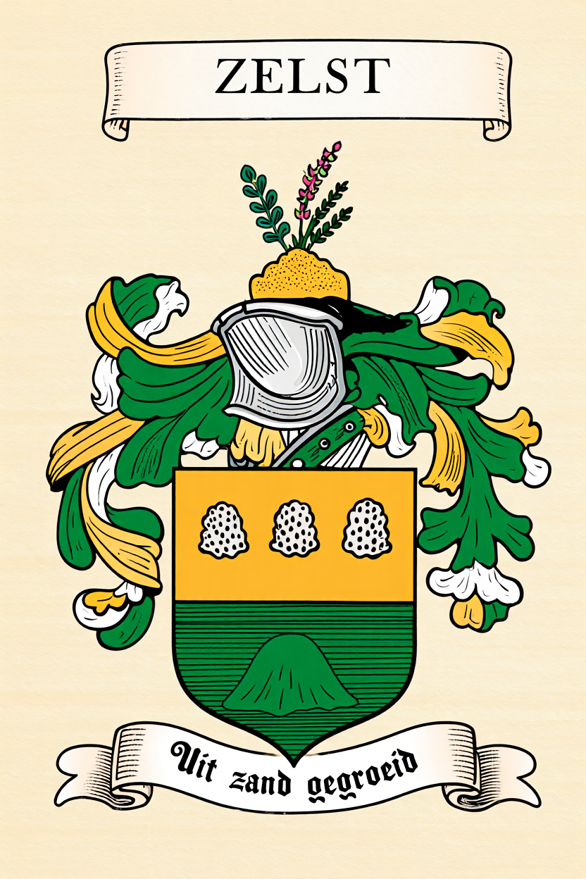 Familiewapen van de achternaam ZELST