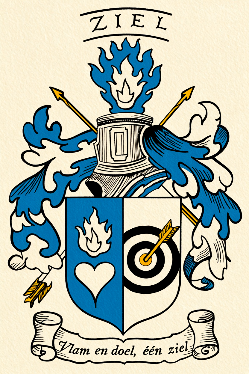 Familiewapen van de achternaam ZIEL (vergrendeld)