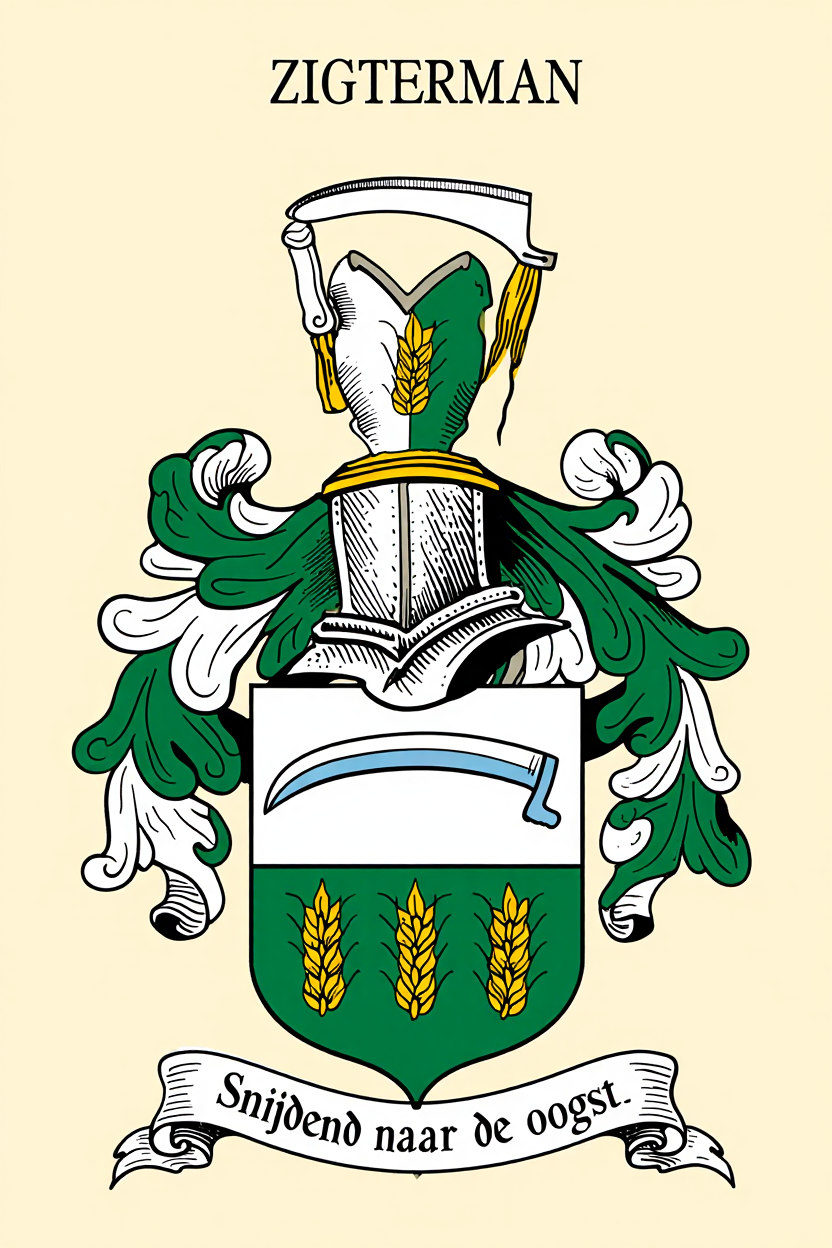 Familiewapen van de achternaam ZIGTERMAN