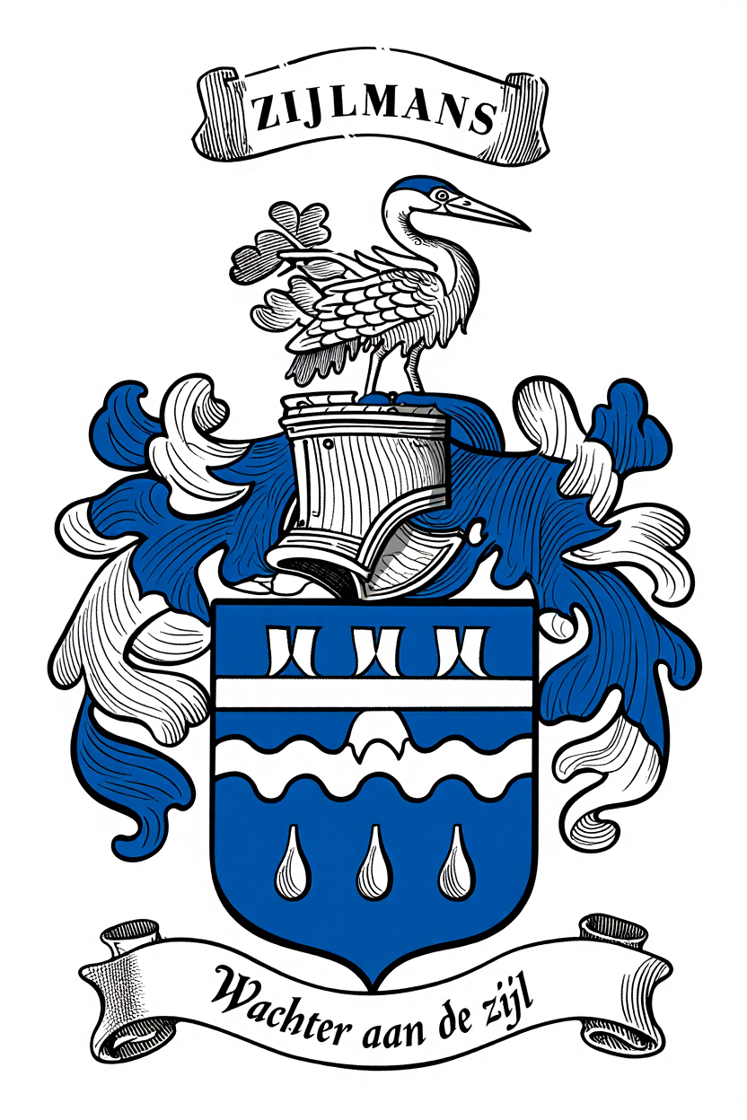 Familiewapen van de achternaam ZIJLMANS