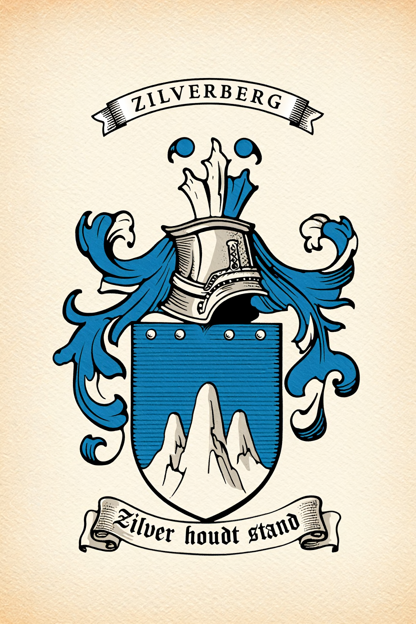Familiewapen van de achternaam ZILVERBERG