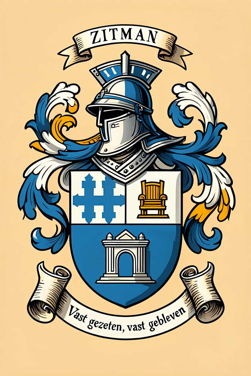 Familiewapen van de achternaam ZITMAN