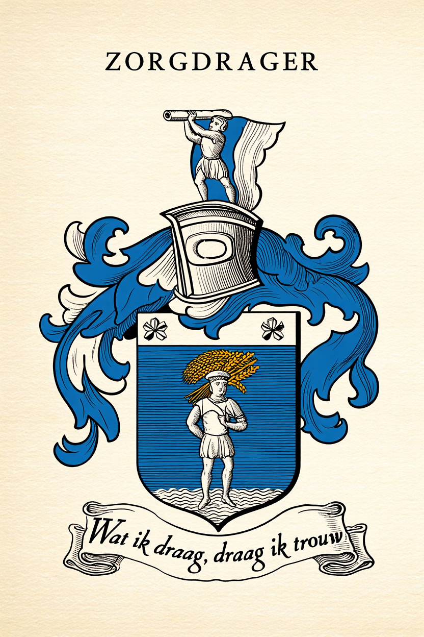 Familiewapen van de achternaam ZORGDRAGER