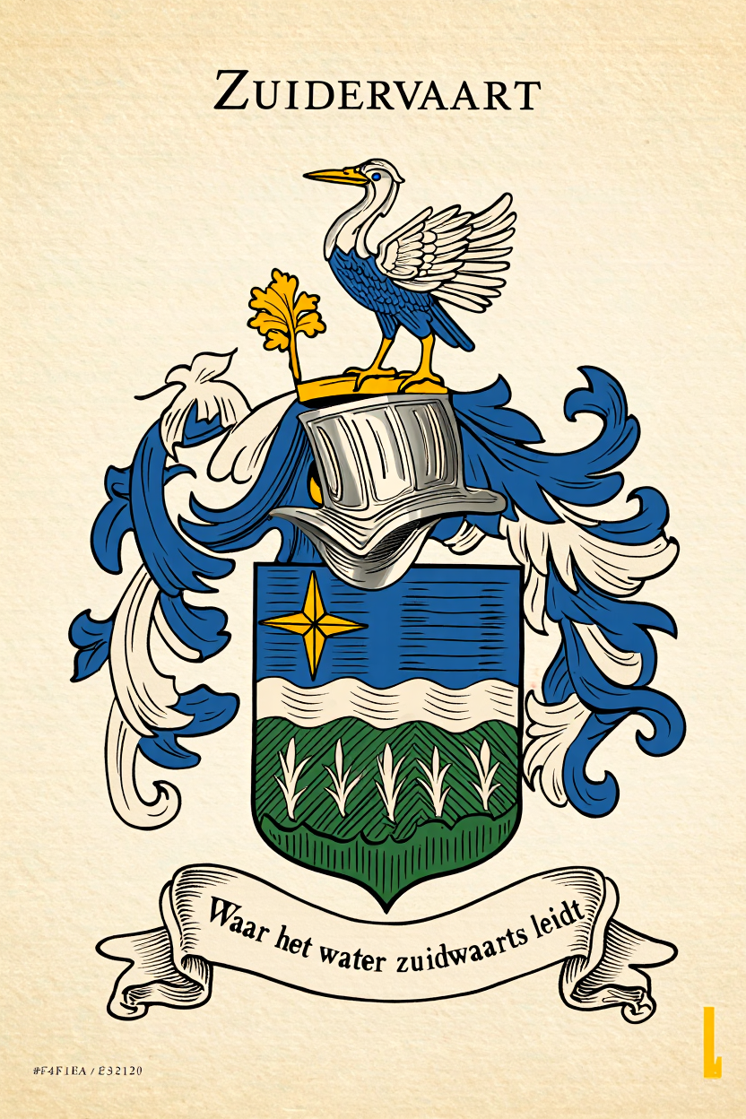 Familiewapen van de achternaam ZUIDERVAART