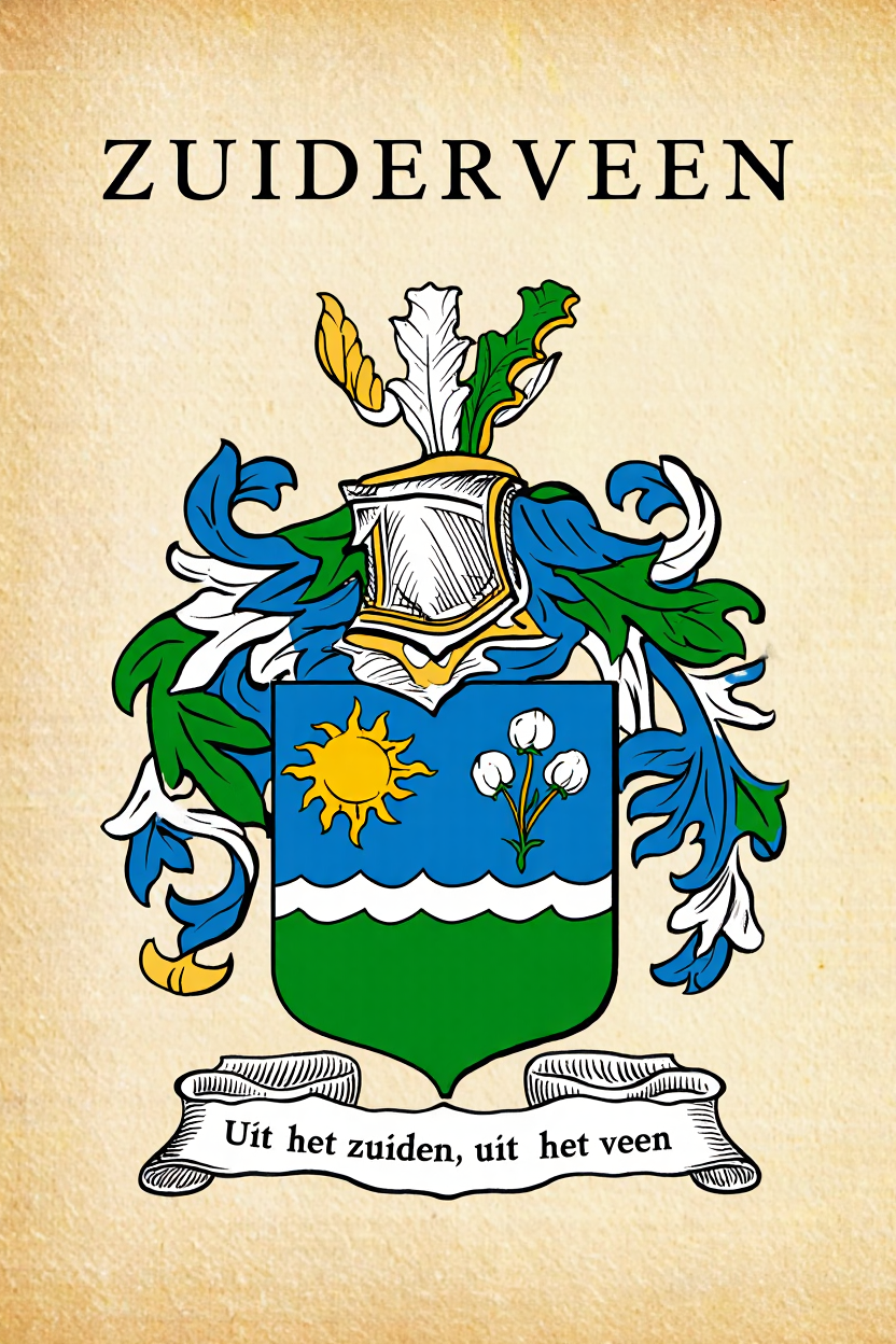 Familiewapen van de achternaam ZUIDERVEEN