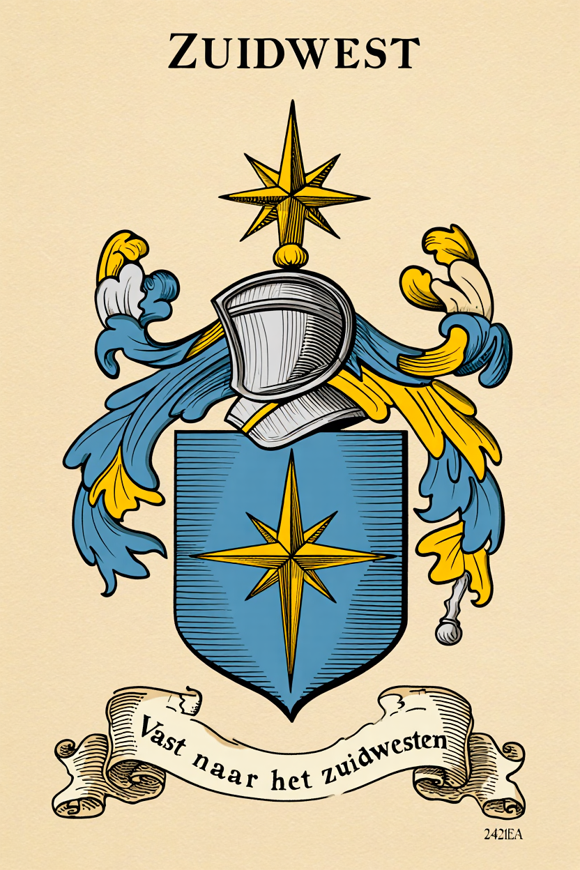 Familiewapen van de achternaam ZUIDWEST