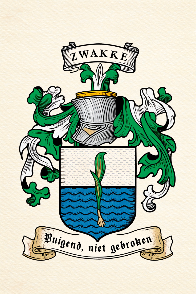 Familiewapen van de achternaam ZWAKKE