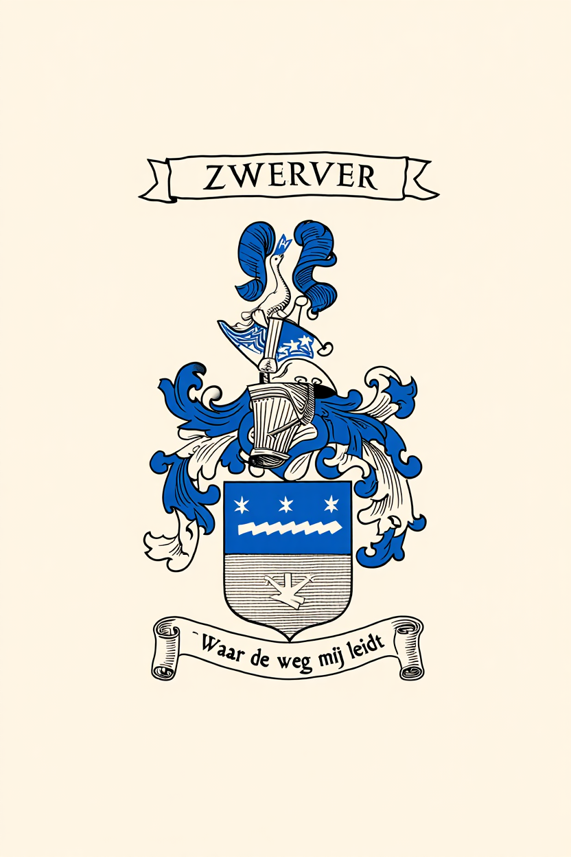 Familiewapen van de achternaam ZWERVER