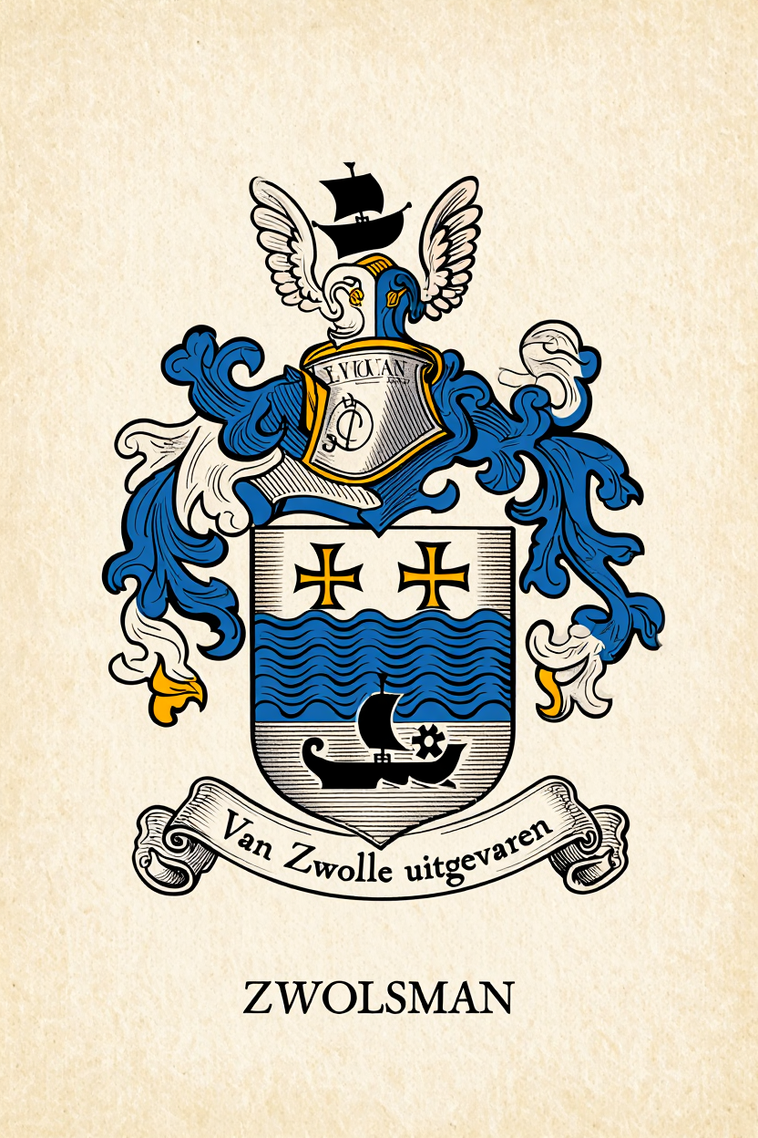 Familiewapen van de achternaam ZWOLSMAN